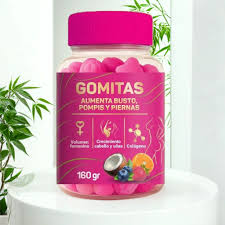 GOMITAS FUCSIA AUMENTA BUSTO + POMPIS